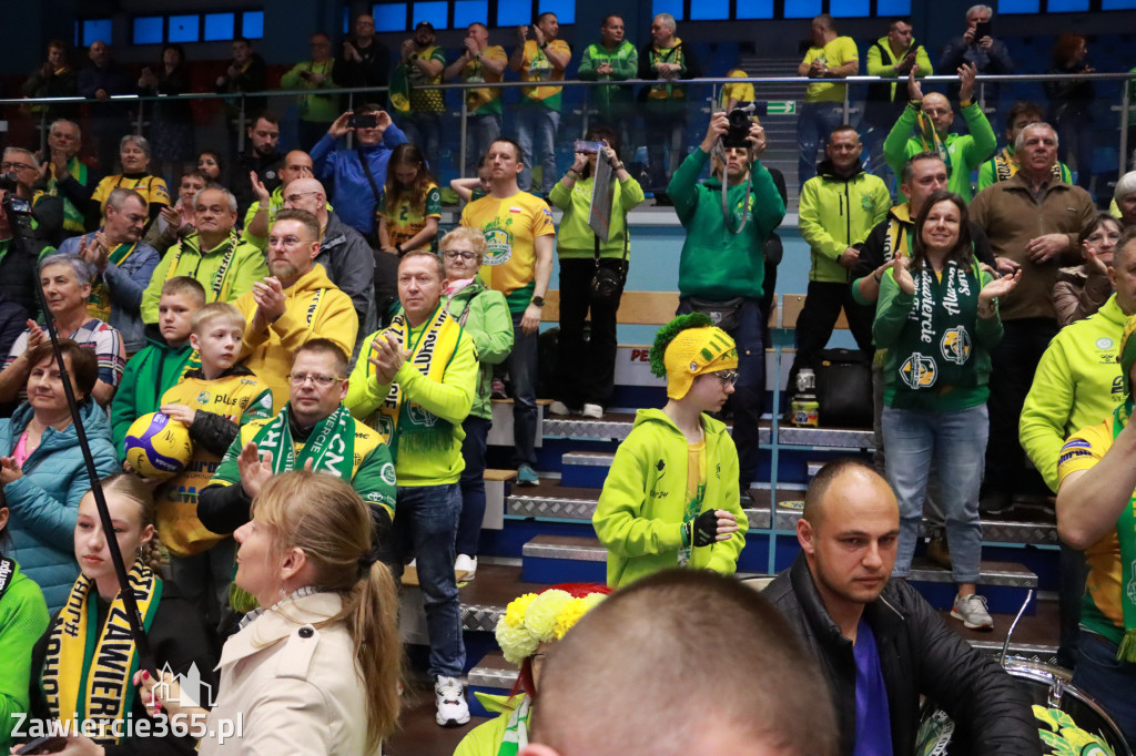 Fotorelacja: Piękne powitanie  Aluron CMC Warta Zawiercie