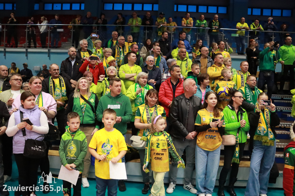 Fotorelacja: Piękne powitanie  Aluron CMC Warta Zawiercie
