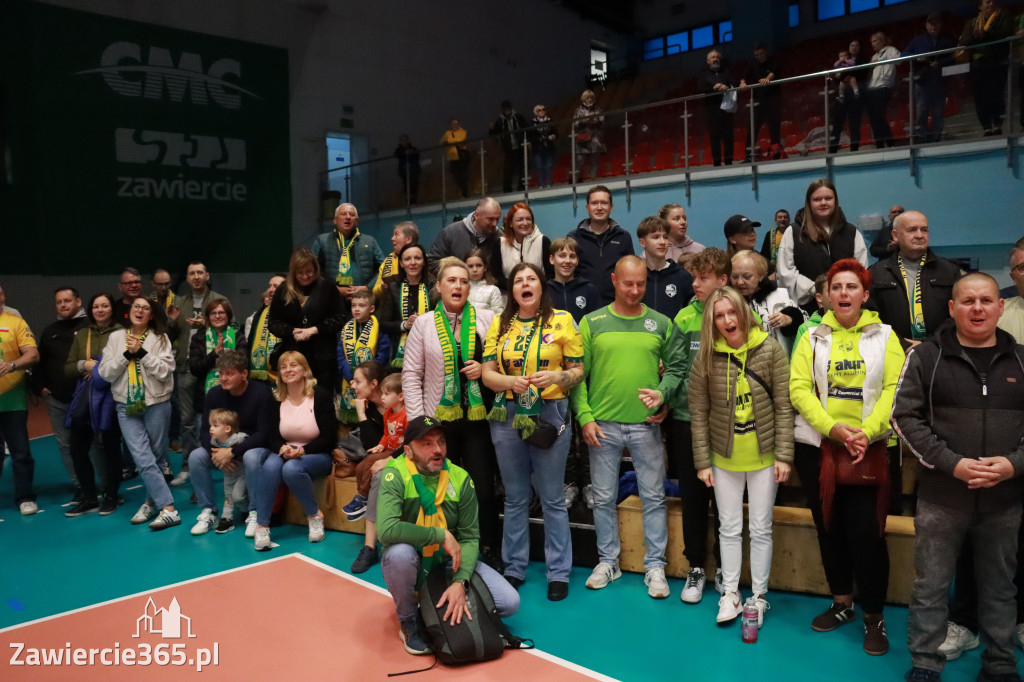 Fotorelacja: Piękne powitanie  Aluron CMC Warta Zawiercie
