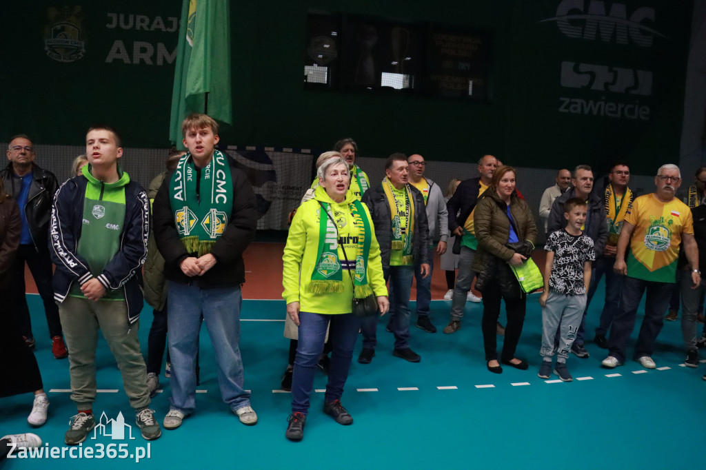 Fotorelacja: Piękne powitanie  Aluron CMC Warta Zawiercie