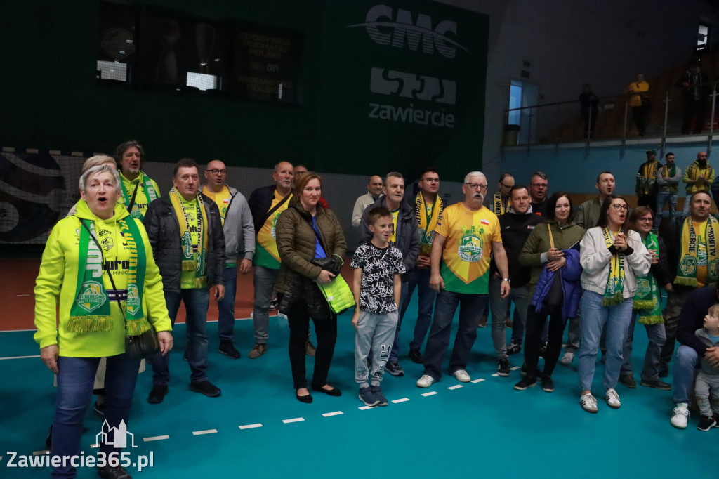 Fotorelacja: Piękne powitanie  Aluron CMC Warta Zawiercie