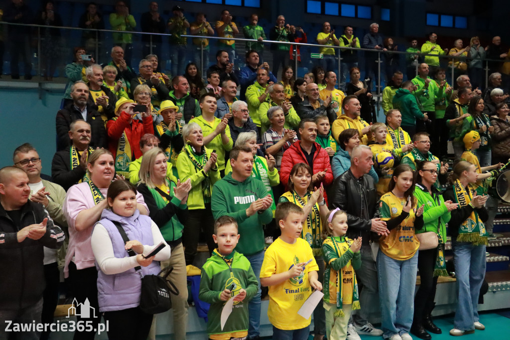 Fotorelacja: Piękne powitanie  Aluron CMC Warta Zawiercie