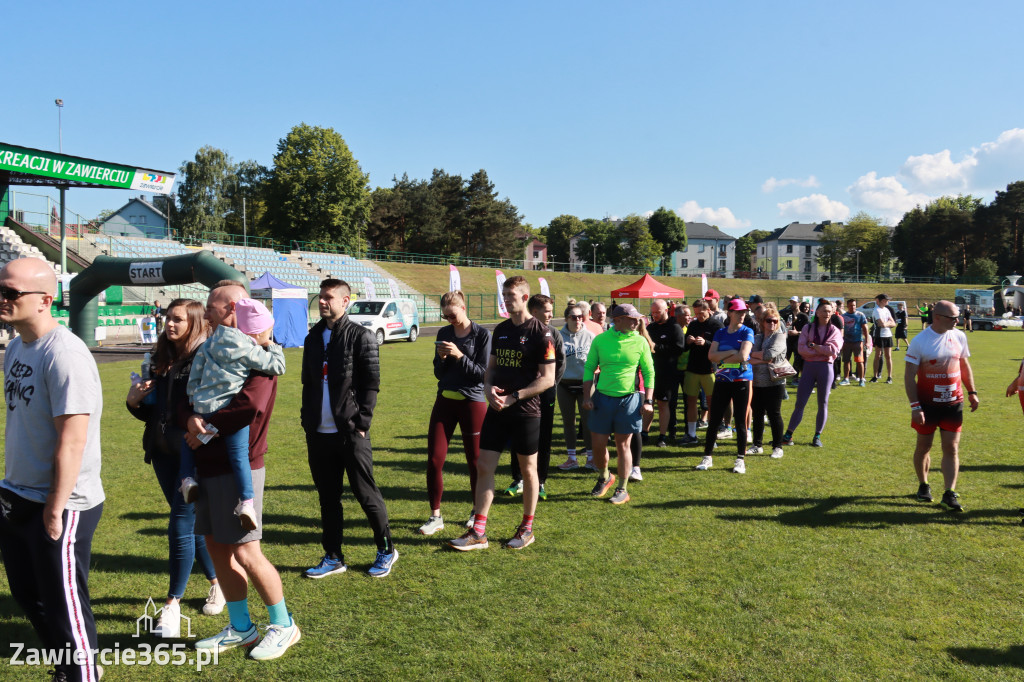 Fotorelacja I: III Bieg Zawierciański - rozgrzewka i start