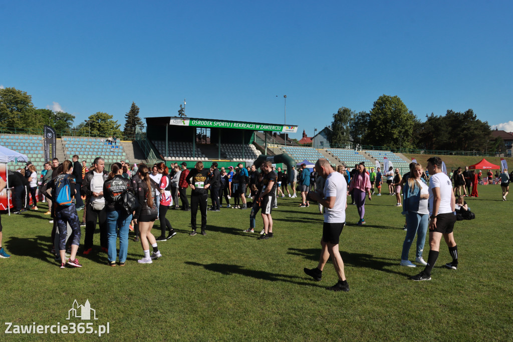 Fotorelacja I: III Bieg Zawierciański - rozgrzewka i start