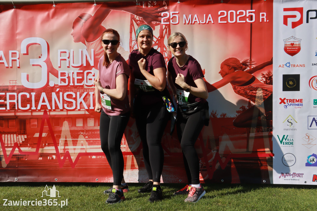 Fotorelacja I: III Bieg Zawierciański - rozgrzewka i start