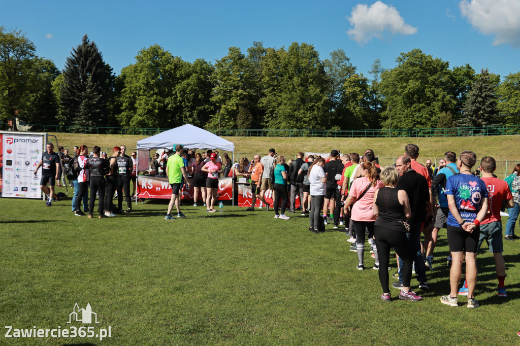 Fotorelacja I: III Bieg Zawierciański - rozgrzewka i start