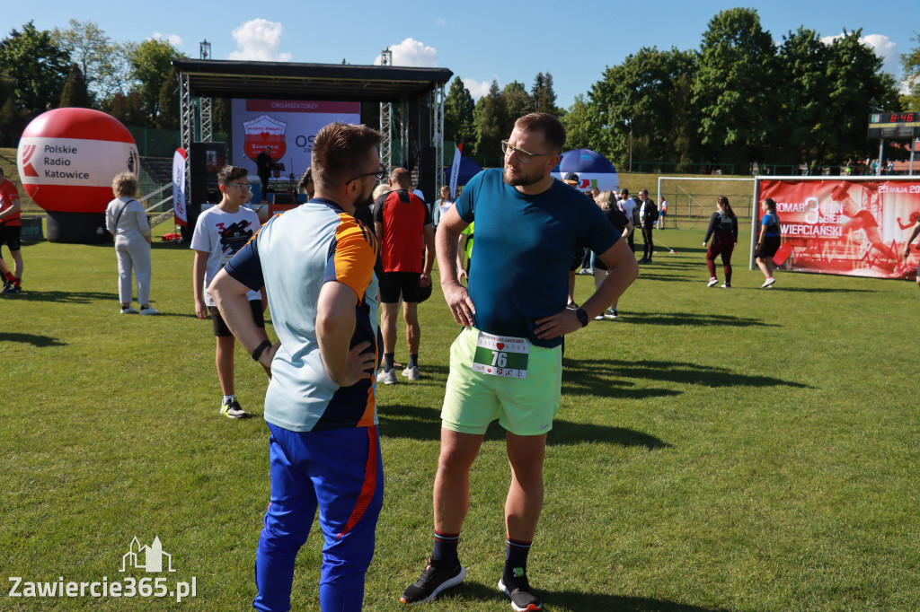Fotorelacja I: III Bieg Zawierciański - rozgrzewka i start