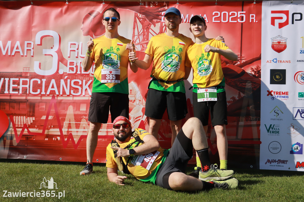 Fotorelacja I: III Bieg Zawierciański - rozgrzewka i start