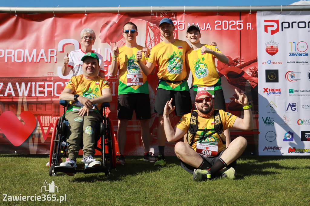 Fotorelacja I: III Bieg Zawierciański - rozgrzewka i start