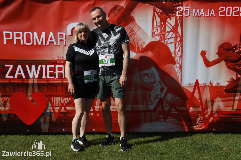 Fotorelacja I: III Bieg Zawierciański - rozgrzewka i start