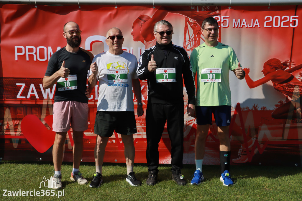 Fotorelacja I: III Bieg Zawierciański - rozgrzewka i start