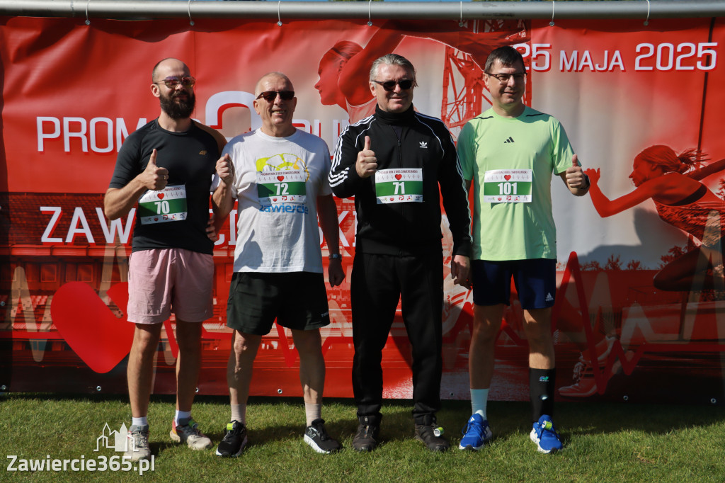 Fotorelacja I: III Bieg Zawierciański - rozgrzewka i start