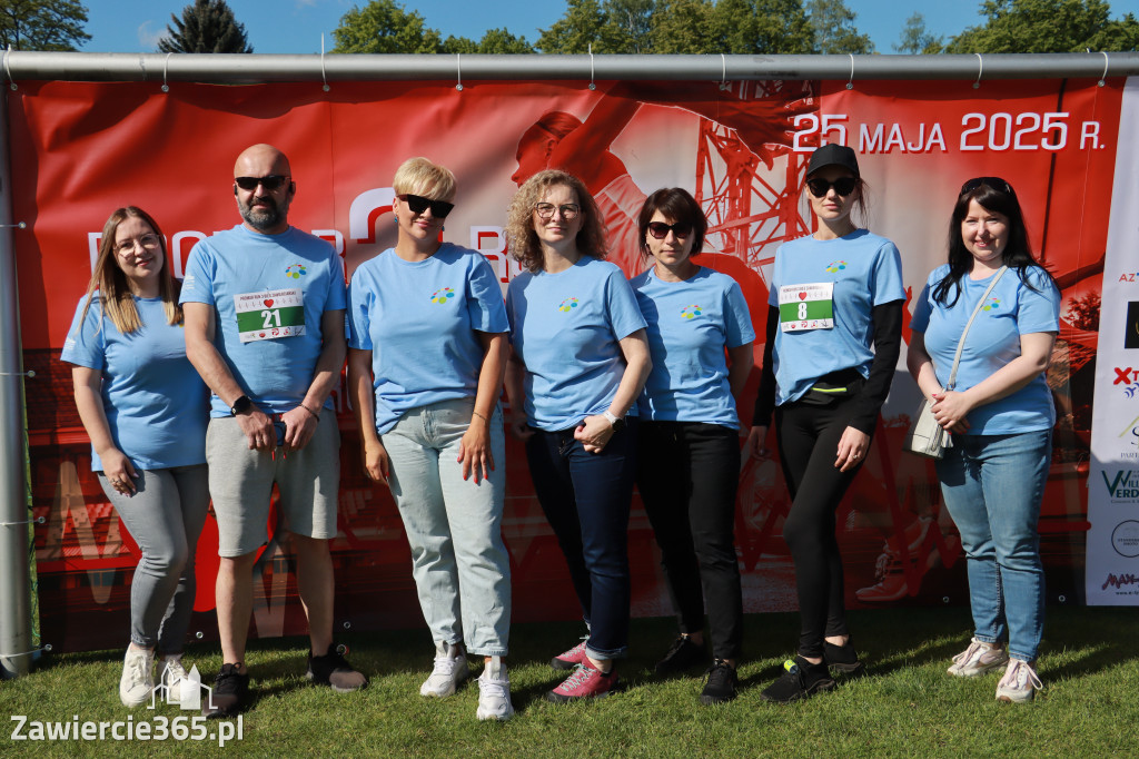 Fotorelacja I: III Bieg Zawierciański - rozgrzewka i start