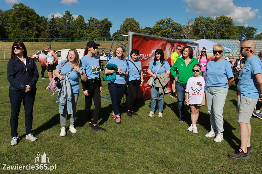 Fotorelacja I: III Bieg Zawierciański - rozgrzewka i start