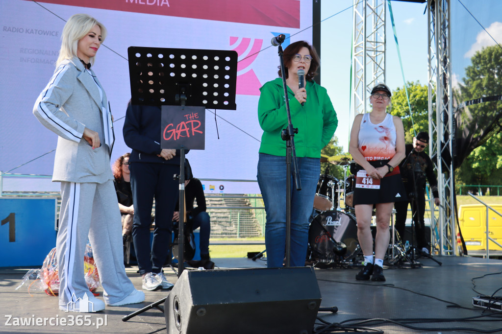 Fotorelacja I: III Bieg Zawierciański - rozgrzewka i start