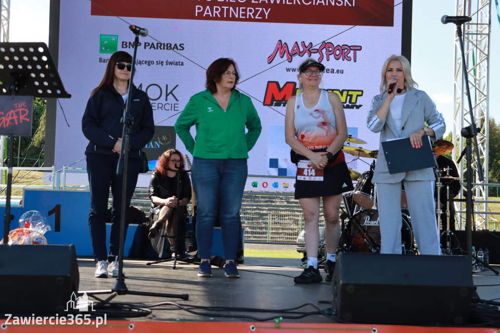 Fotorelacja I: III Bieg Zawierciański - rozgrzewka i start