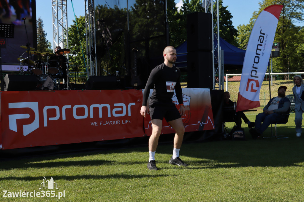 Fotorelacja I: III Bieg Zawierciański - rozgrzewka i start