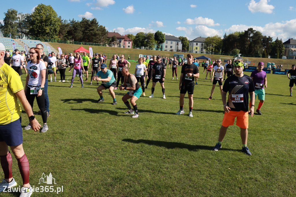 Fotorelacja I: III Bieg Zawierciański - rozgrzewka i start