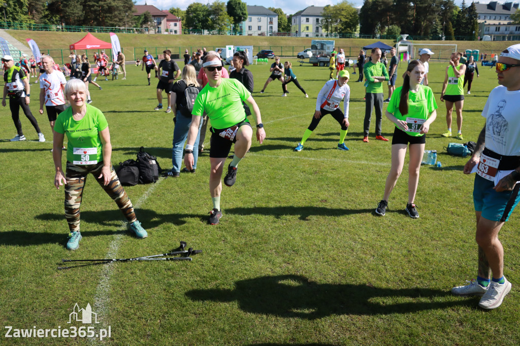 Fotorelacja I: III Bieg Zawierciański - rozgrzewka i start