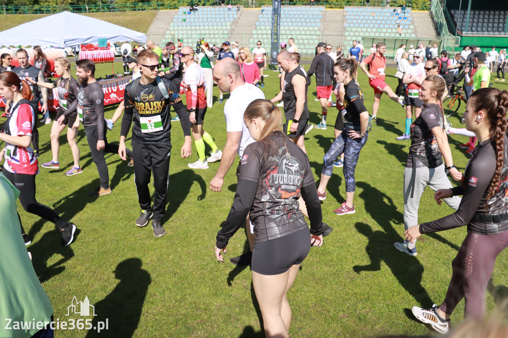Fotorelacja I: III Bieg Zawierciański - rozgrzewka i start
