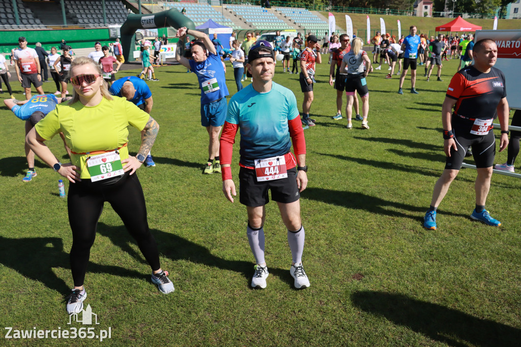 Fotorelacja I: III Bieg Zawierciański - rozgrzewka i start