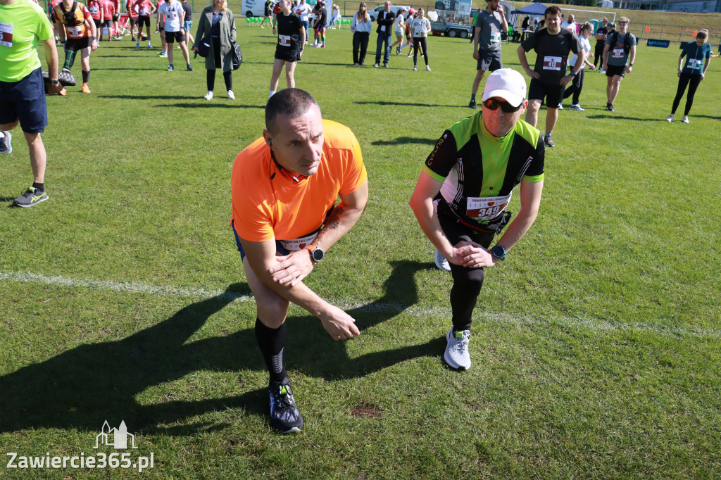 Fotorelacja I: III Bieg Zawierciański - rozgrzewka i start