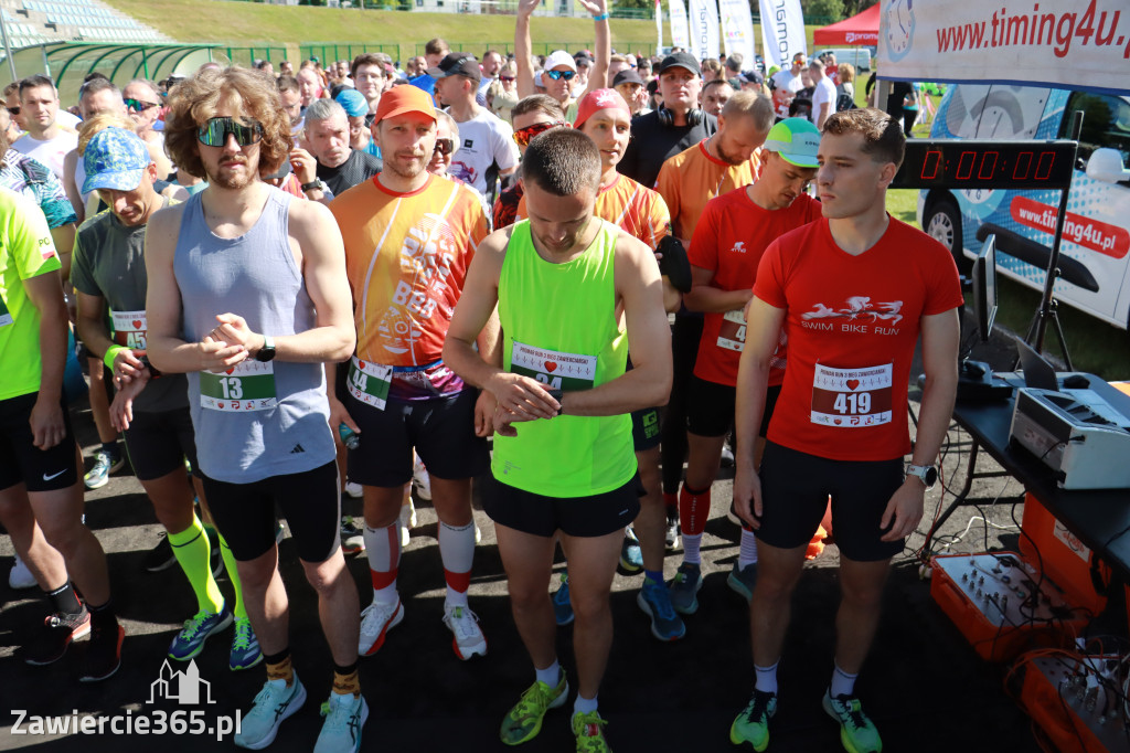 Fotorelacja I: III Bieg Zawierciański - rozgrzewka i start
