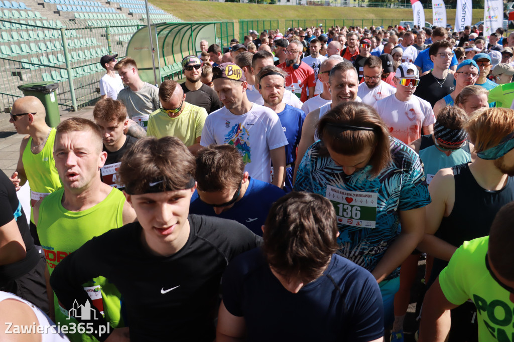 Fotorelacja I: III Bieg Zawierciański - rozgrzewka i start