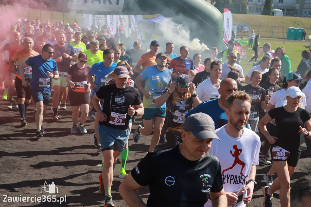 Fotorelacja I: III Bieg Zawierciański - rozgrzewka i start