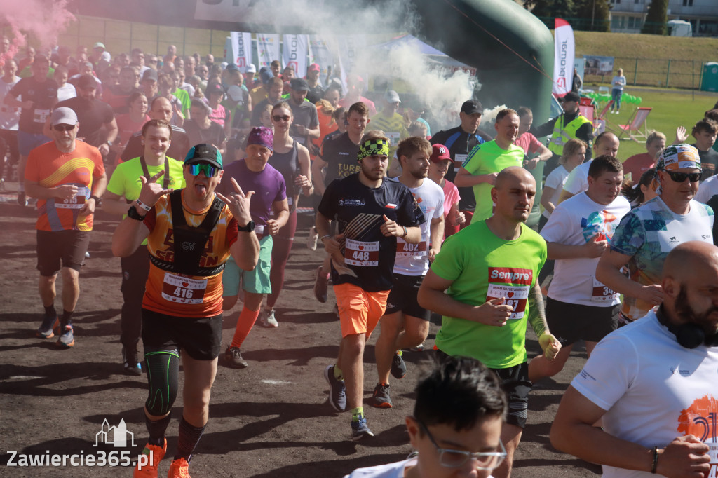 Fotorelacja I: III Bieg Zawierciański - rozgrzewka i start