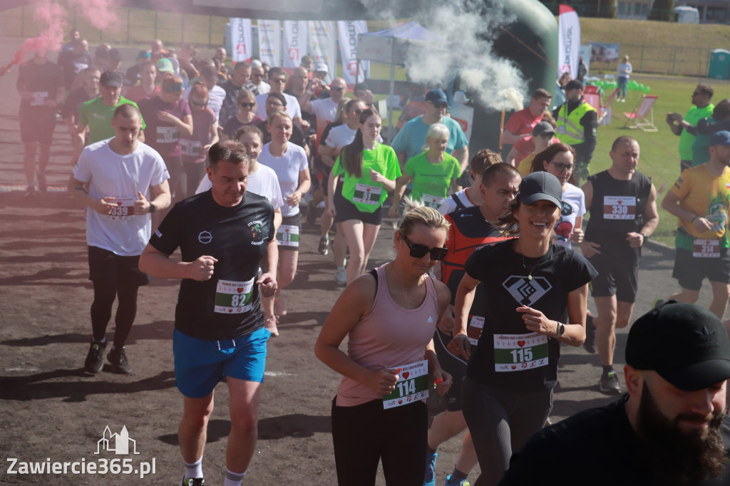 Fotorelacja I: III Bieg Zawierciański - rozgrzewka i start