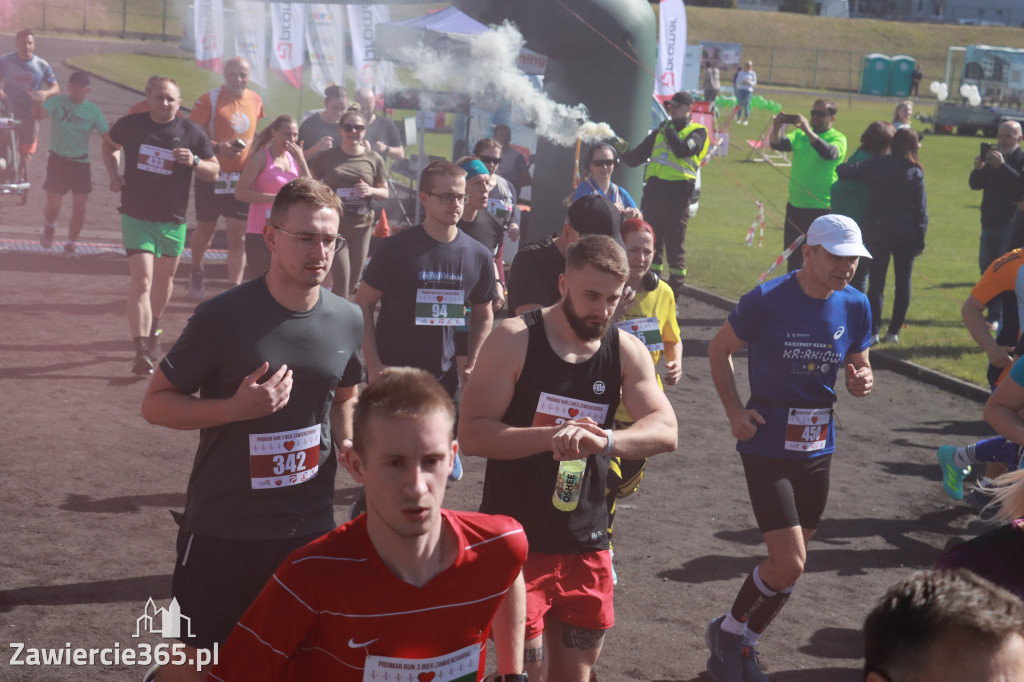 Fotorelacja I: III Bieg Zawierciański - rozgrzewka i start