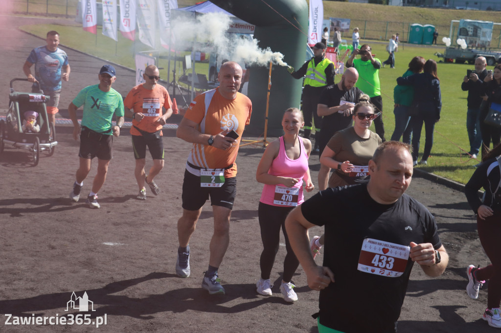Fotorelacja I: III Bieg Zawierciański - rozgrzewka i start
