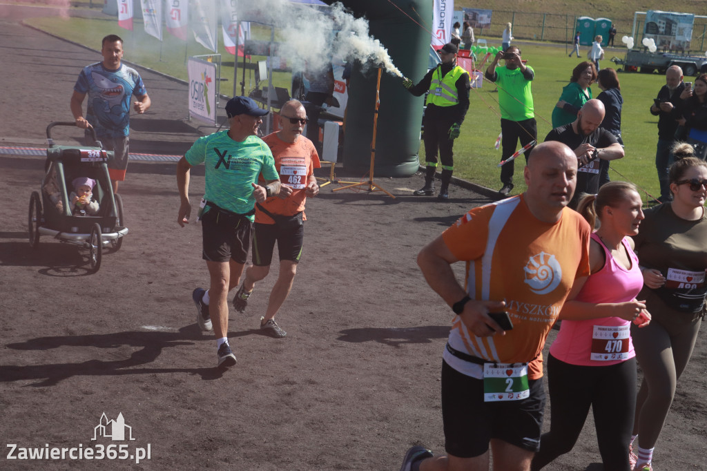 Fotorelacja I: III Bieg Zawierciański - rozgrzewka i start