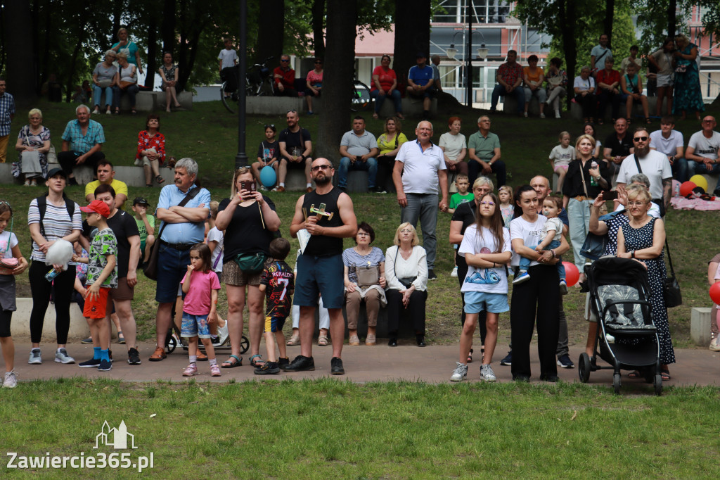 Fotorelacja: Dzień Dziecka w Parku Miejskim w Zawierciu