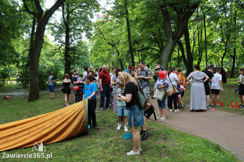Fotorelacja: Dzień Dziecka w Parku Miejskim w Zawierciu