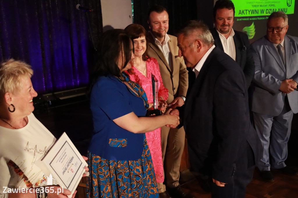 Fotorelacja: Wręczenie Nagród „AKTYWNI W DZIAŁANIU” w Zawierciu