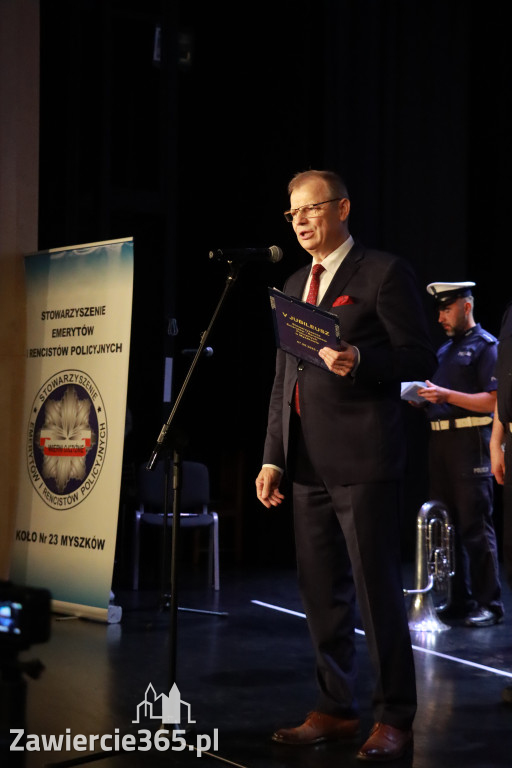 Fotorelacja I: 5 lat Stowarzyszenia Emerytów i Rencistów Policyjnych w Myszkowie