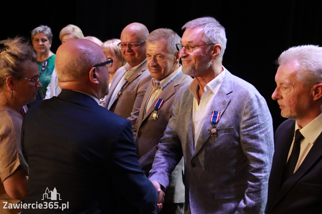 Fotorelacja I: 5 lat Stowarzyszenia Emerytów i Rencistów Policyjnych w Myszkowie
