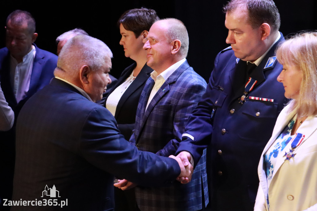 Fotorelacja I: 5 lat Stowarzyszenia Emerytów i Rencistów Policyjnych w Myszkowie