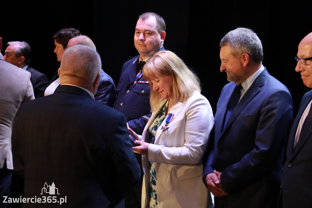 Fotorelacja I: 5 lat Stowarzyszenia Emerytów i Rencistów Policyjnych w Myszkowie