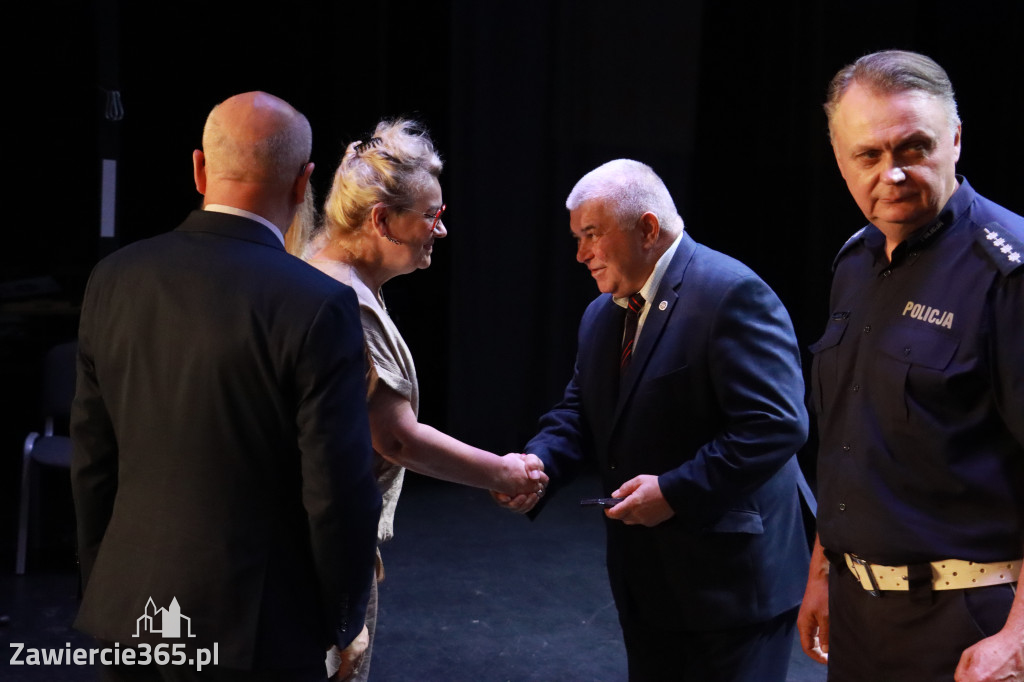 Fotorelacja II: 5 lat Stowarzyszenia Emerytów i Rencistów Policyjnych w Myszkowie