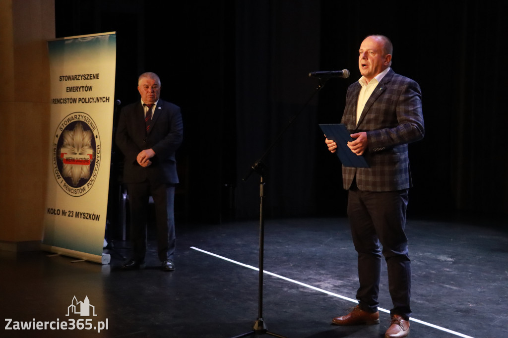 Fotorelacja II: 5 lat Stowarzyszenia Emerytów i Rencistów Policyjnych w Myszkowie