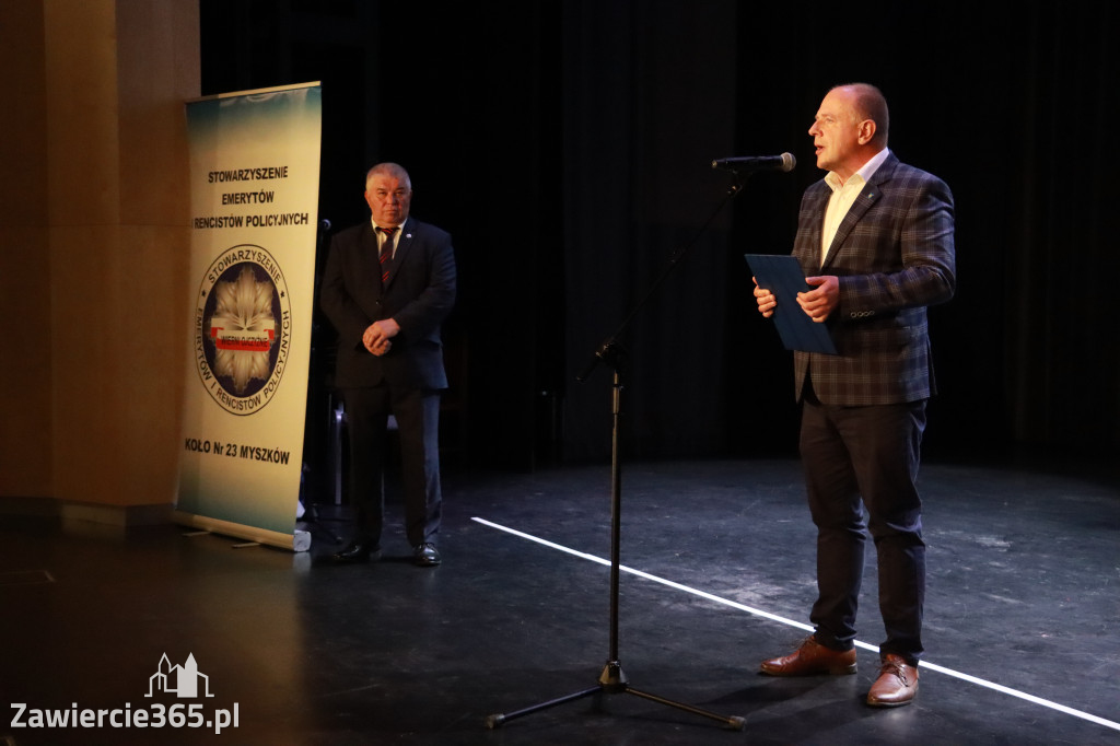 Fotorelacja II: 5 lat Stowarzyszenia Emerytów i Rencistów Policyjnych w Myszkowie
