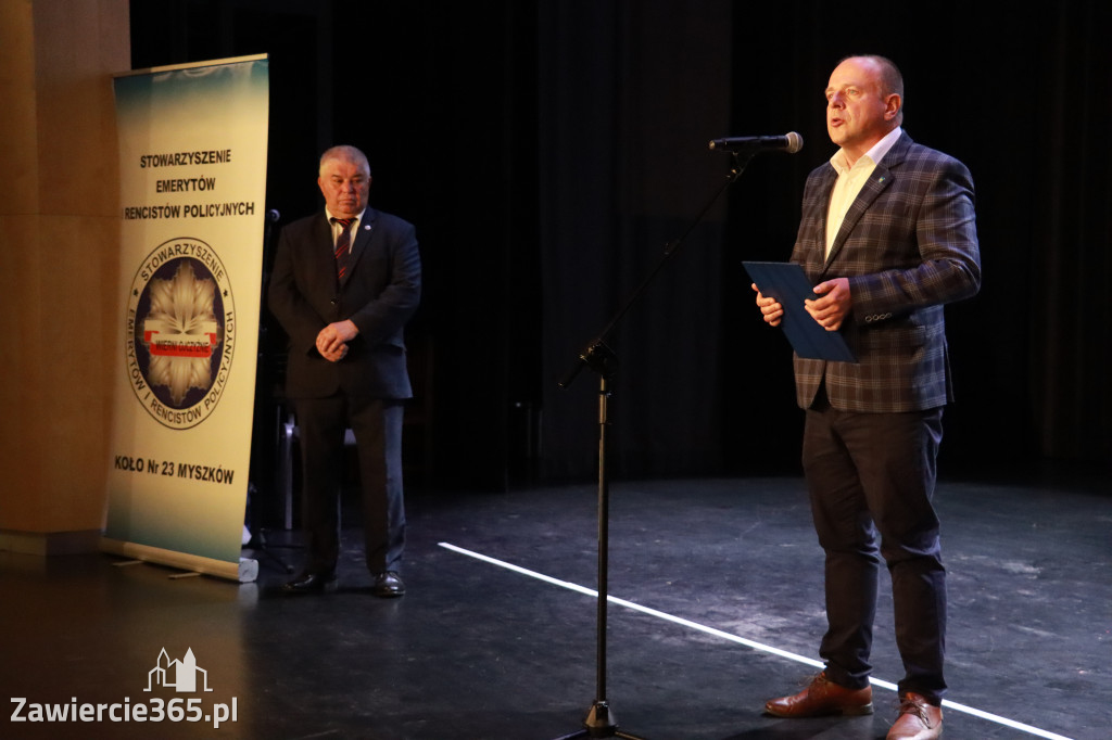 Fotorelacja II: 5 lat Stowarzyszenia Emerytów i Rencistów Policyjnych w Myszkowie