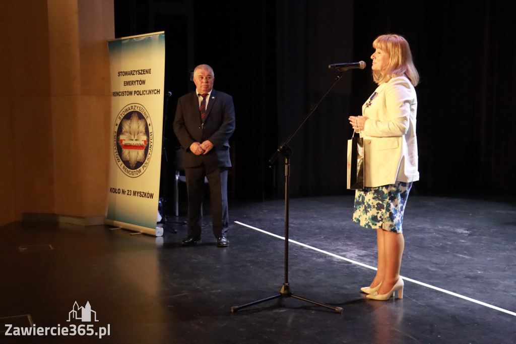Fotorelacja II: 5 lat Stowarzyszenia Emerytów i Rencistów Policyjnych w Myszkowie