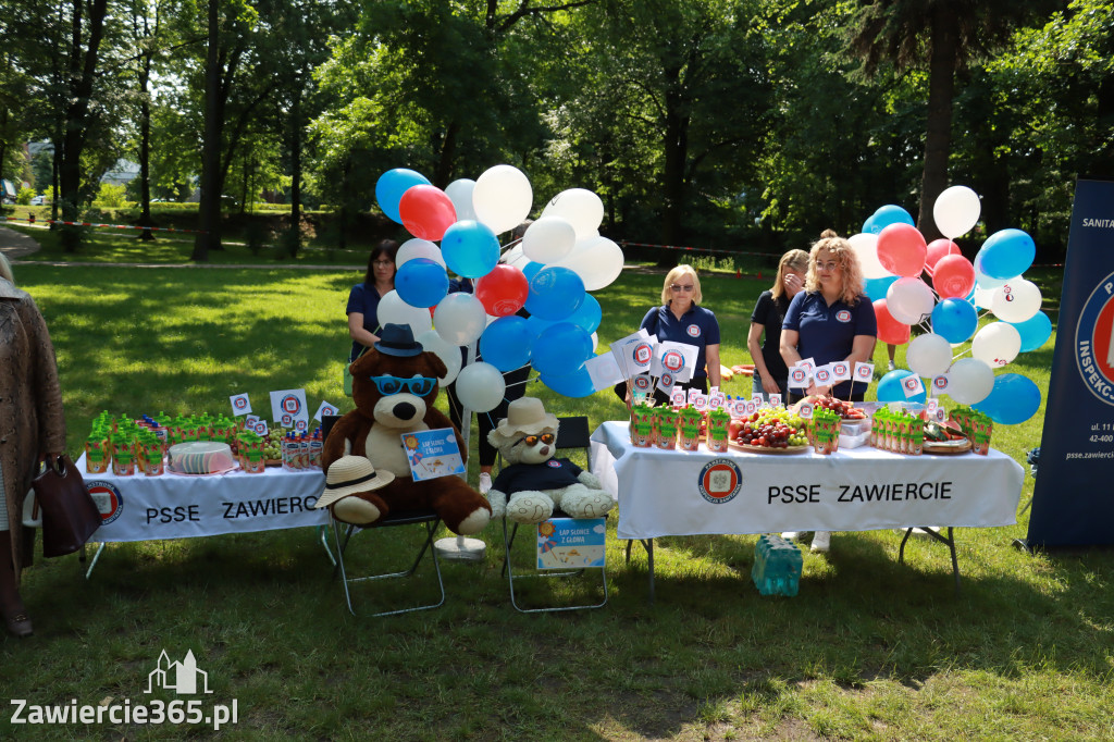 Fotorelacja: BIEG PO ZDROWIE zorganizowany przez SP5 i PSSE Zawiercie