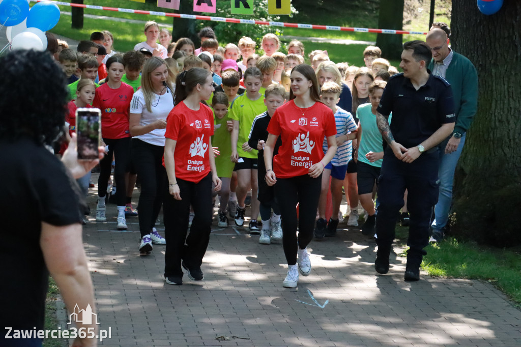 Fotorelacja: BIEG PO ZDROWIE zorganizowany przez SP5 i PSSE Zawiercie
