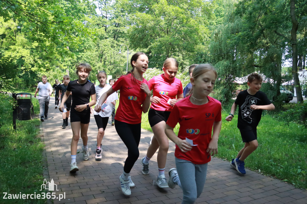 Fotorelacja: BIEG PO ZDROWIE zorganizowany przez SP5 i PSSE Zawiercie
