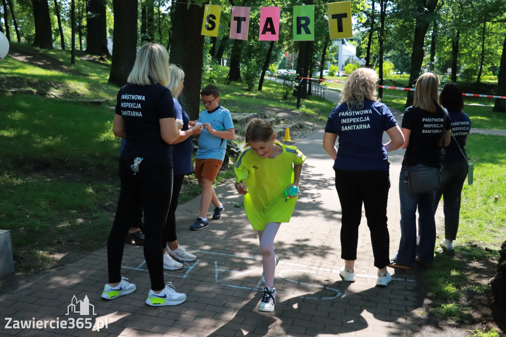 Fotorelacja: BIEG PO ZDROWIE zorganizowany przez SP5 i PSSE Zawiercie